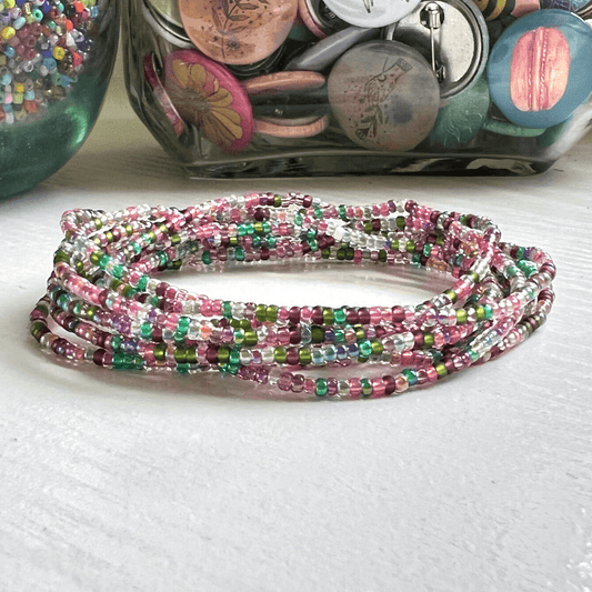 Meadow Seed Bead Bracelets - Stones + Paper