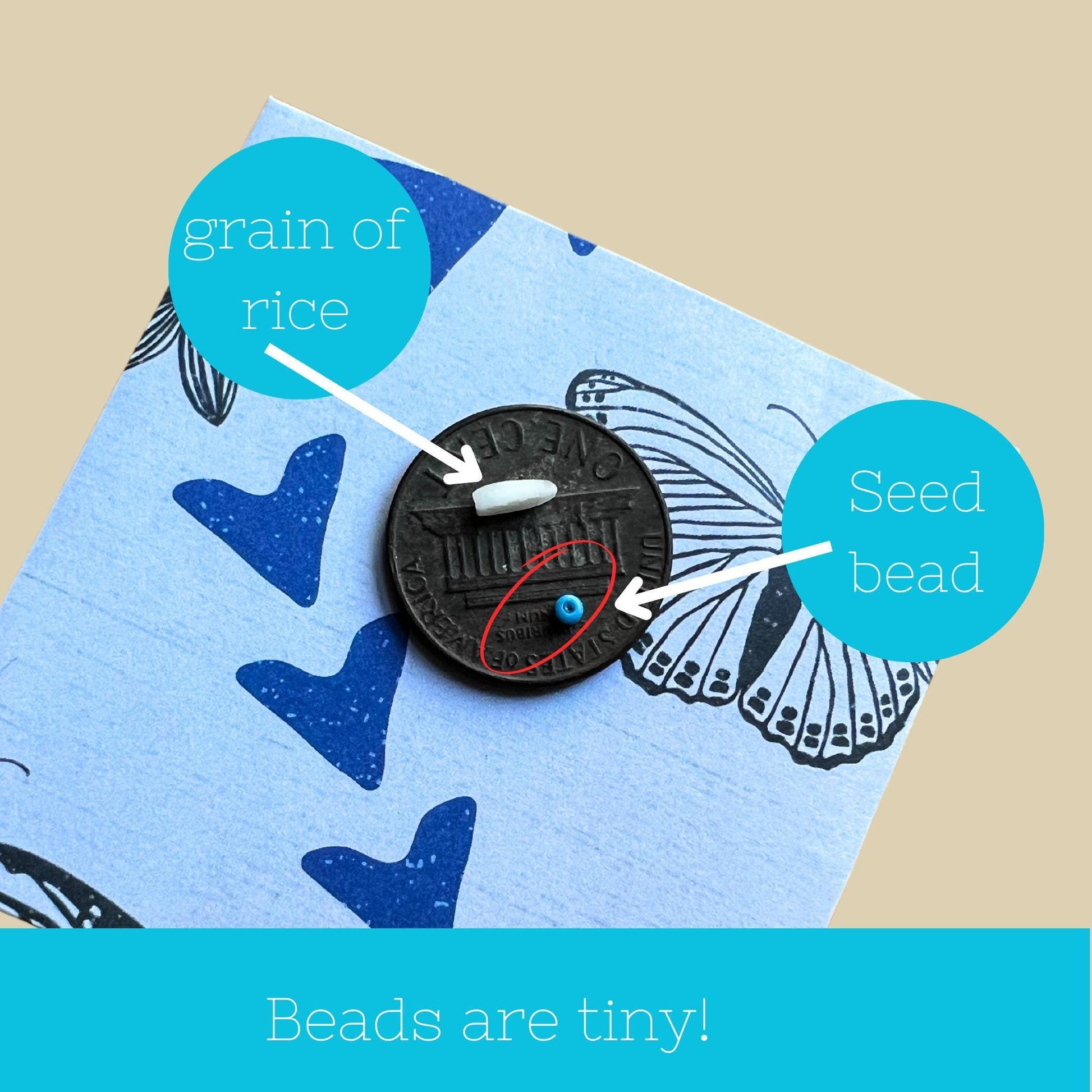 Seed Bead Bracelet – Stackable Friendship Set in Handmade Earth Tones - Stones + Paper