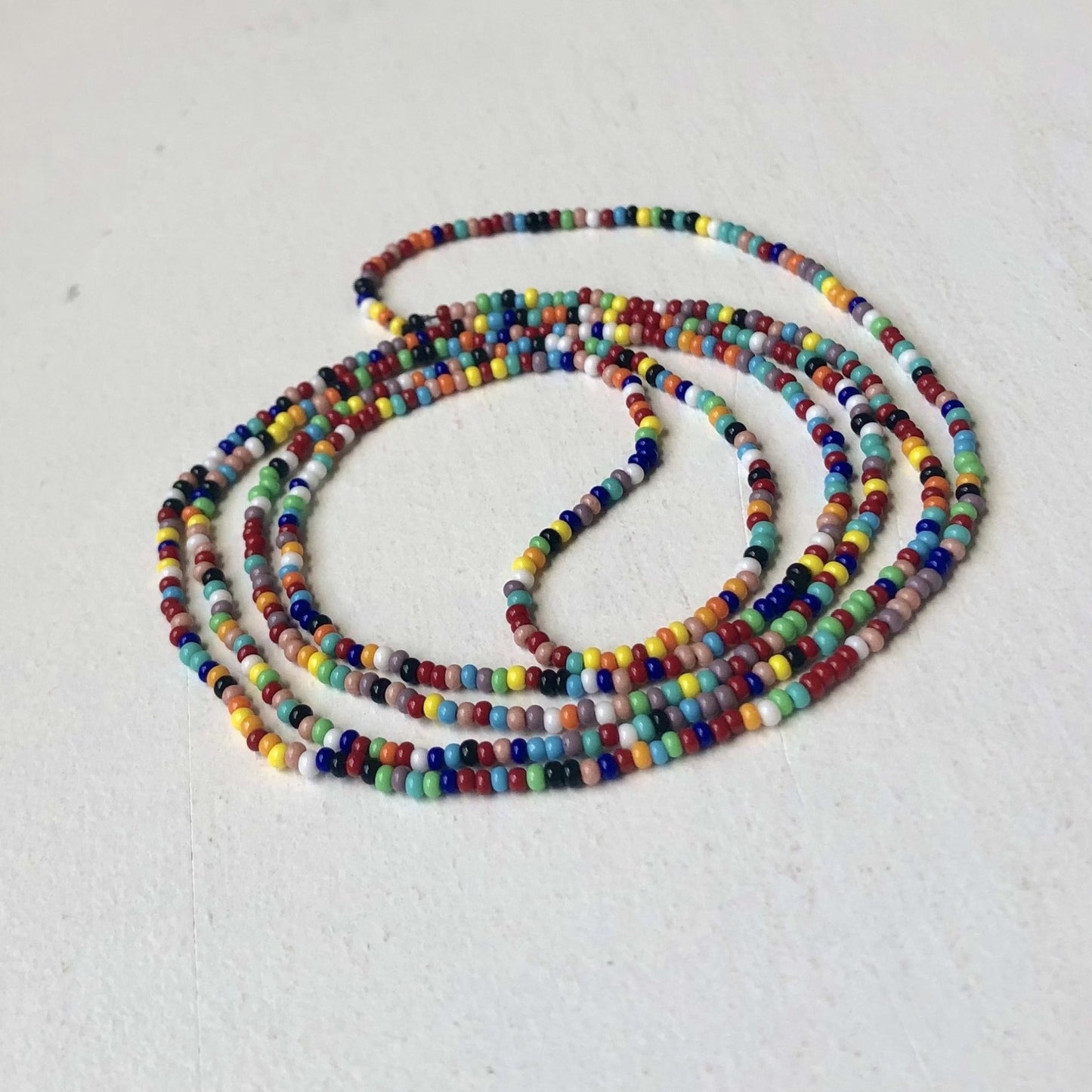 Love Bead Necklace - Stones + Paper