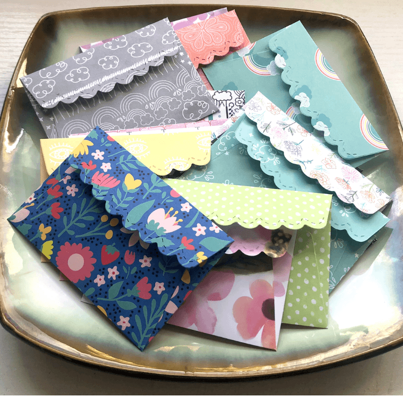 Rectangle Mini Envelopes and Note Cards - Stones + Paper